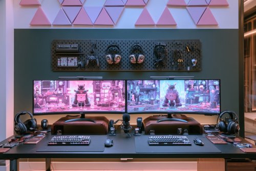 14 Shared Gaming Room Setups for Two Comfortable Play Styles