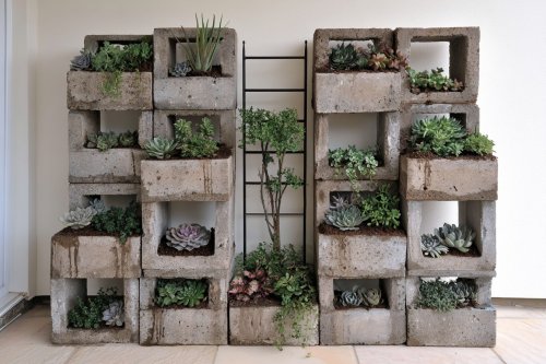 14 Cinder Block Furniture Projects for Home