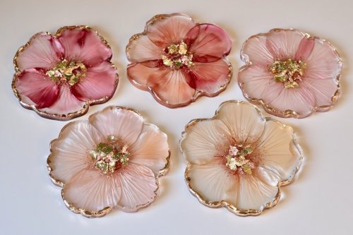17 Resin Coaster Projects to Add Color and Character to Your Home