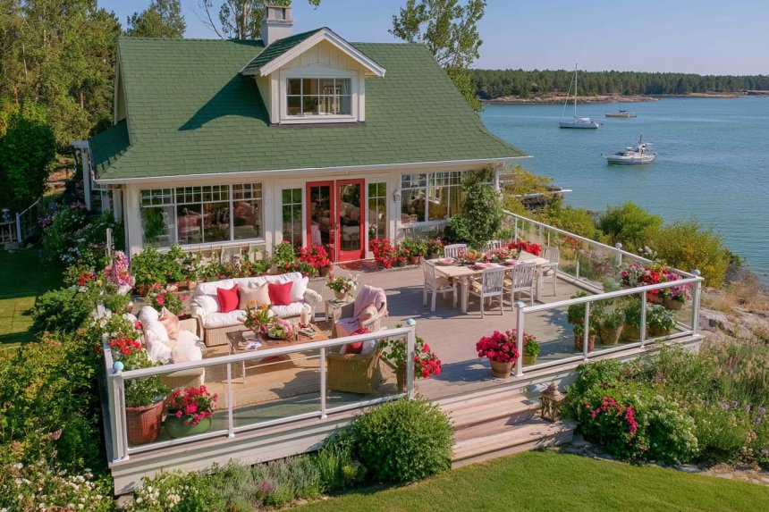 11 Practical English Cottage Balcony Projects for Flowers, Seating, and Storage