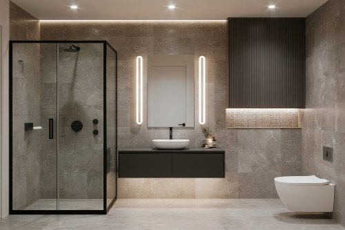 16 Small Bathroom Remodels That Improve Space, Storage, and Comfort
