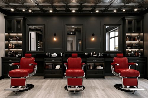 15 Barber Studio Interiors That Balance Style and Workflow