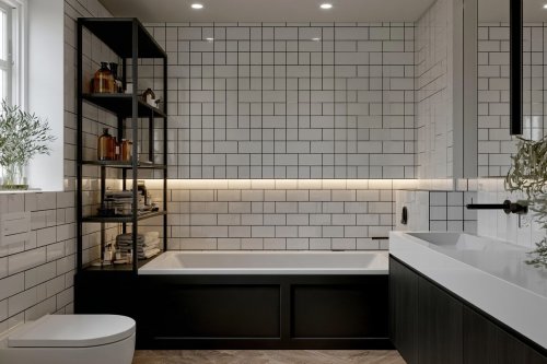 16 Black and White Bathroom Ideas for Timeless Style