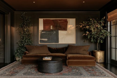 17 Moody Living Room Styles for Deep Color and Character