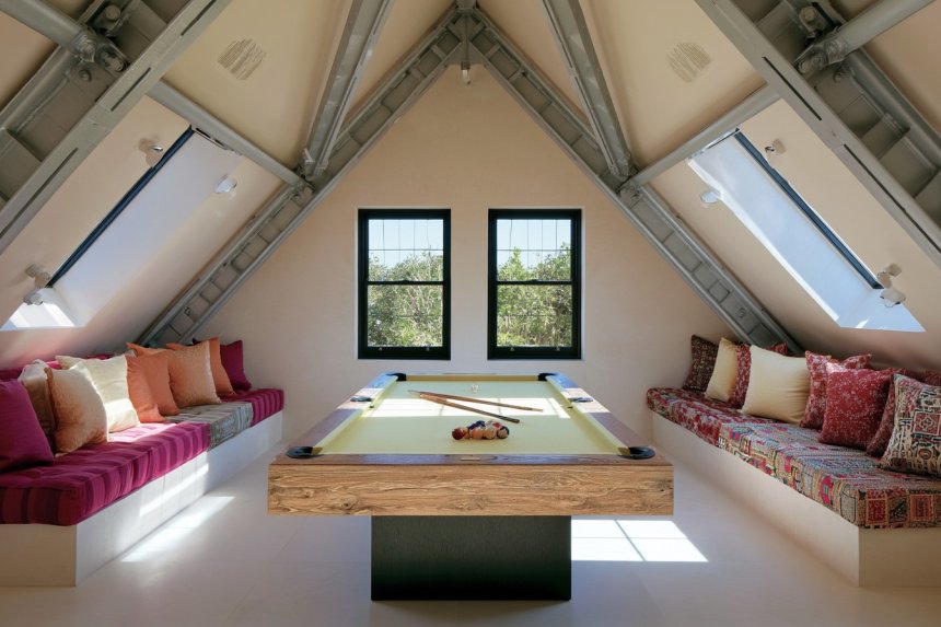 17 Attic Entertainment Spaces for Movies, Games, Music, and Gathering