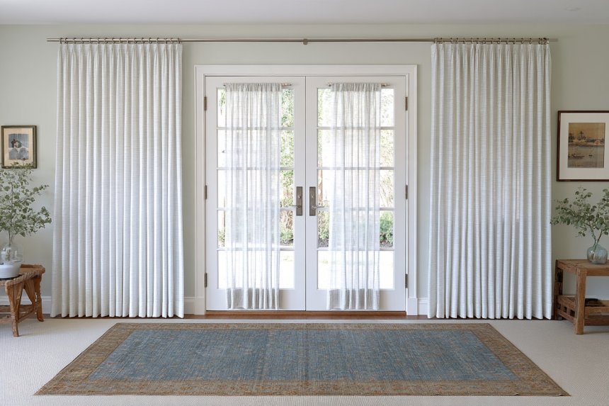 16 French Door Privacy Solutions That Still Let Light In