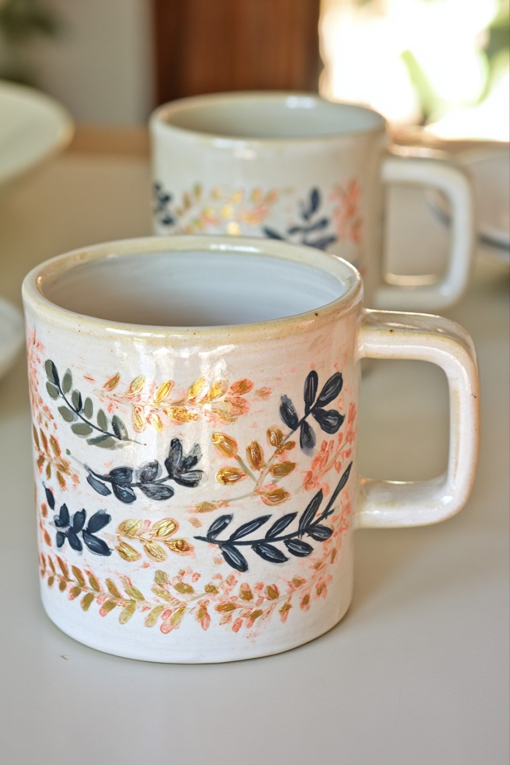 4. Add Botanical Leaf Motifs