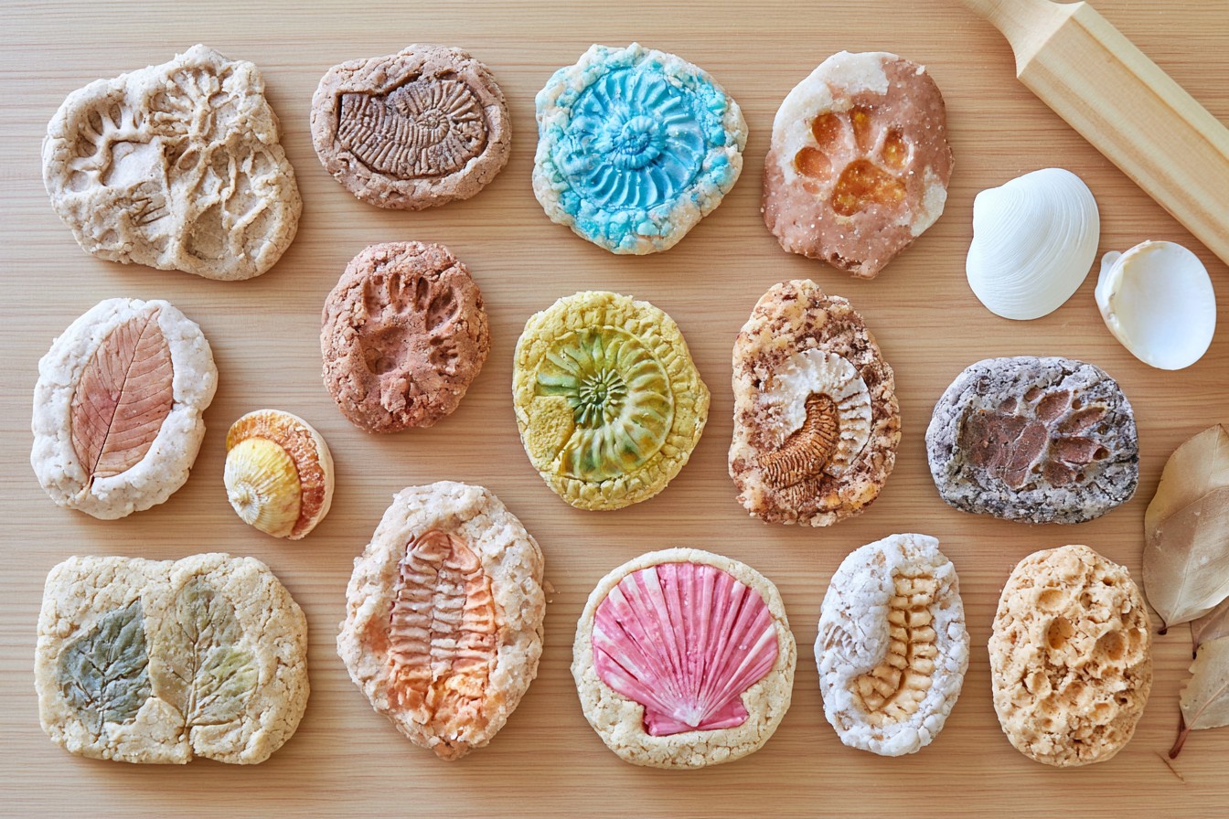 4. Make Imaginary Fossils with Salt Dough