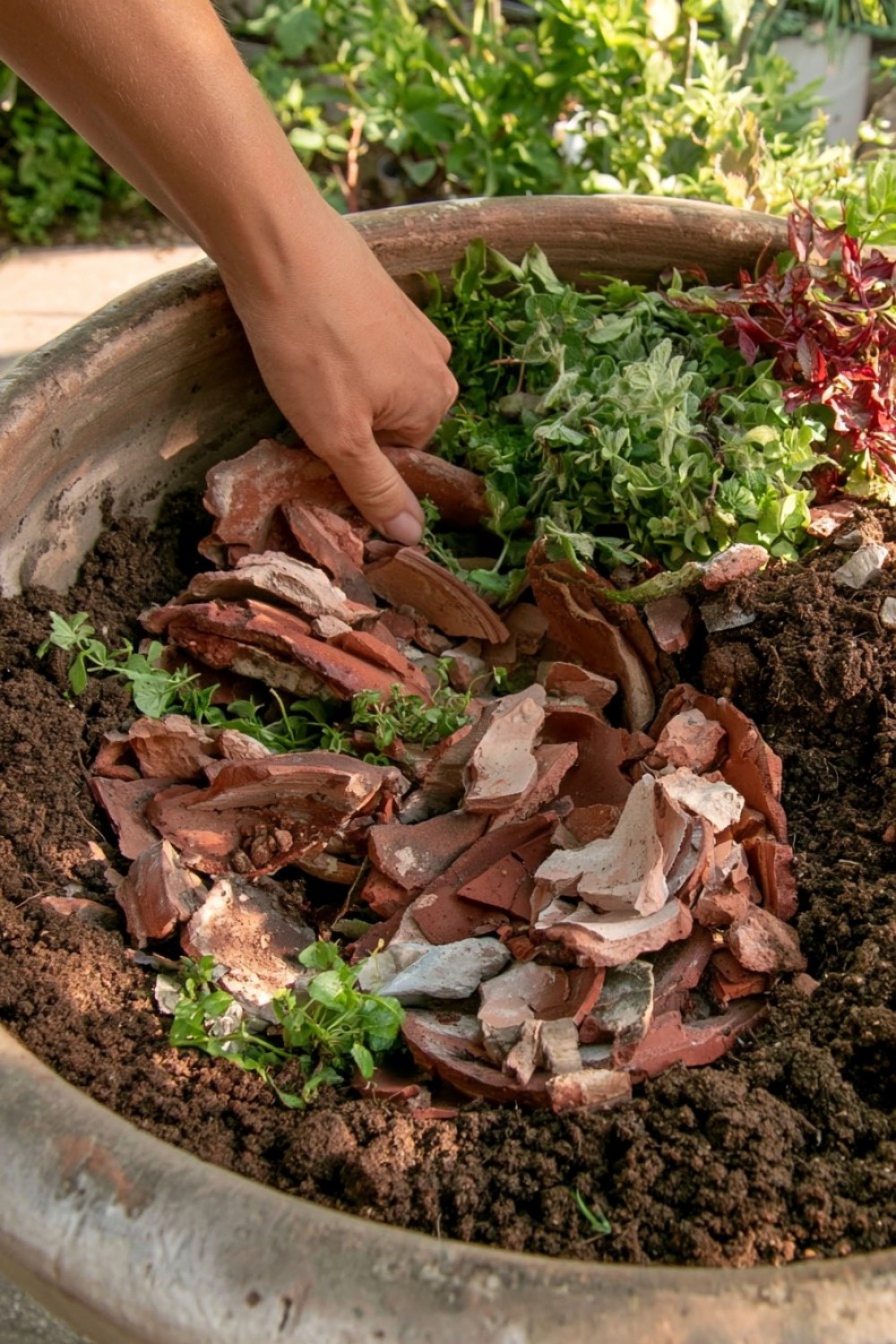 12. Create A Decorative Drainage
