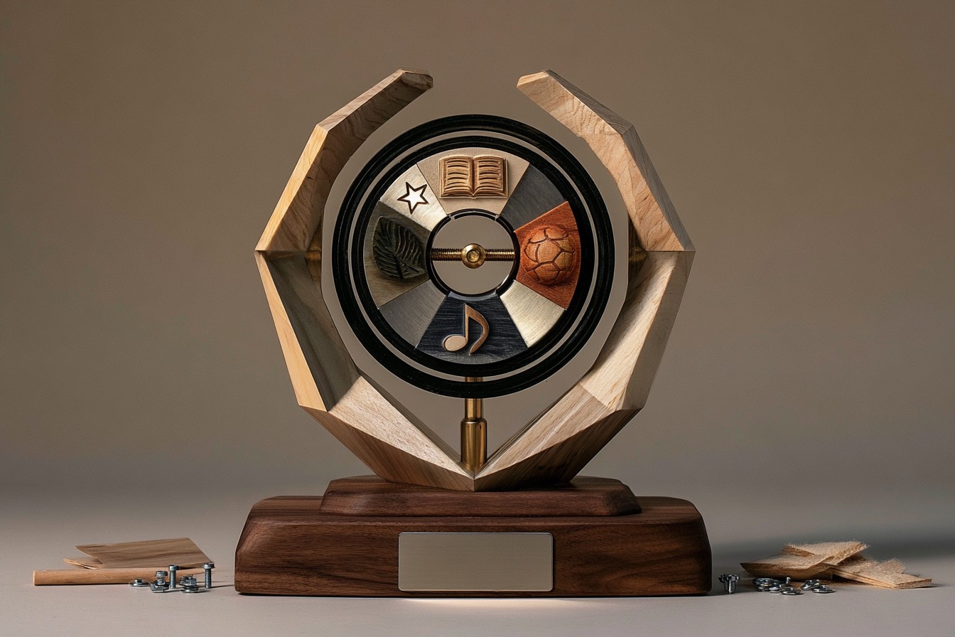 11. Rotating Symbol Multi Category Trophy