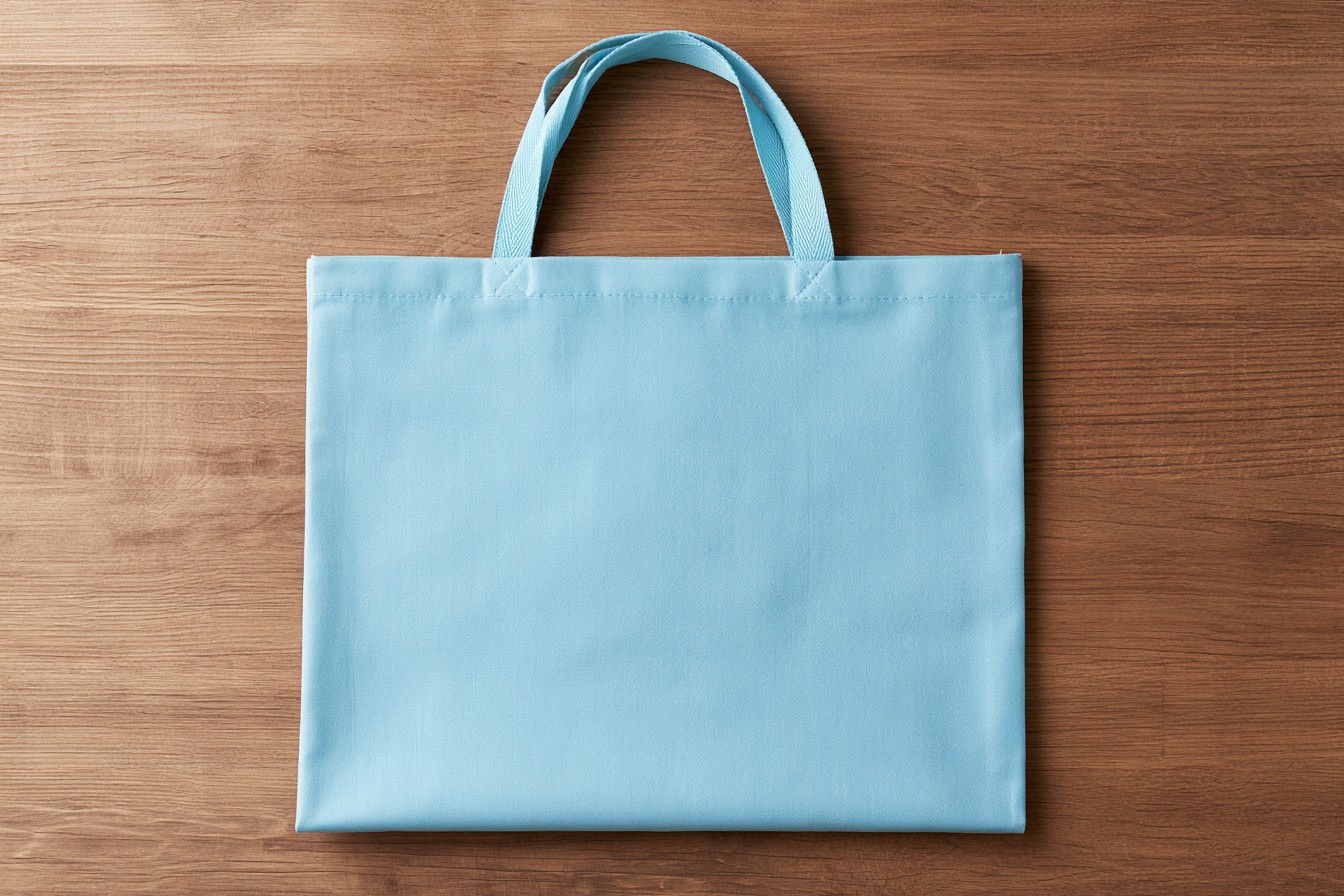 2. Upcycled Fabric Shopping Bag