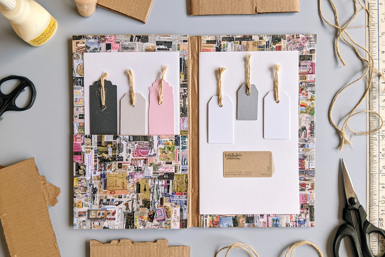 10. Recycled Pocket and Tag Card