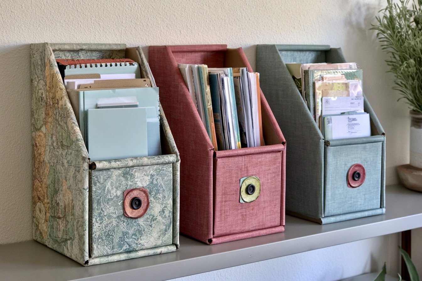18 Upcycled Storage Ideas for a More Organized Home