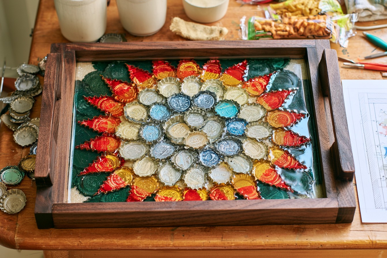 6. Patterned Serving Tray Insert