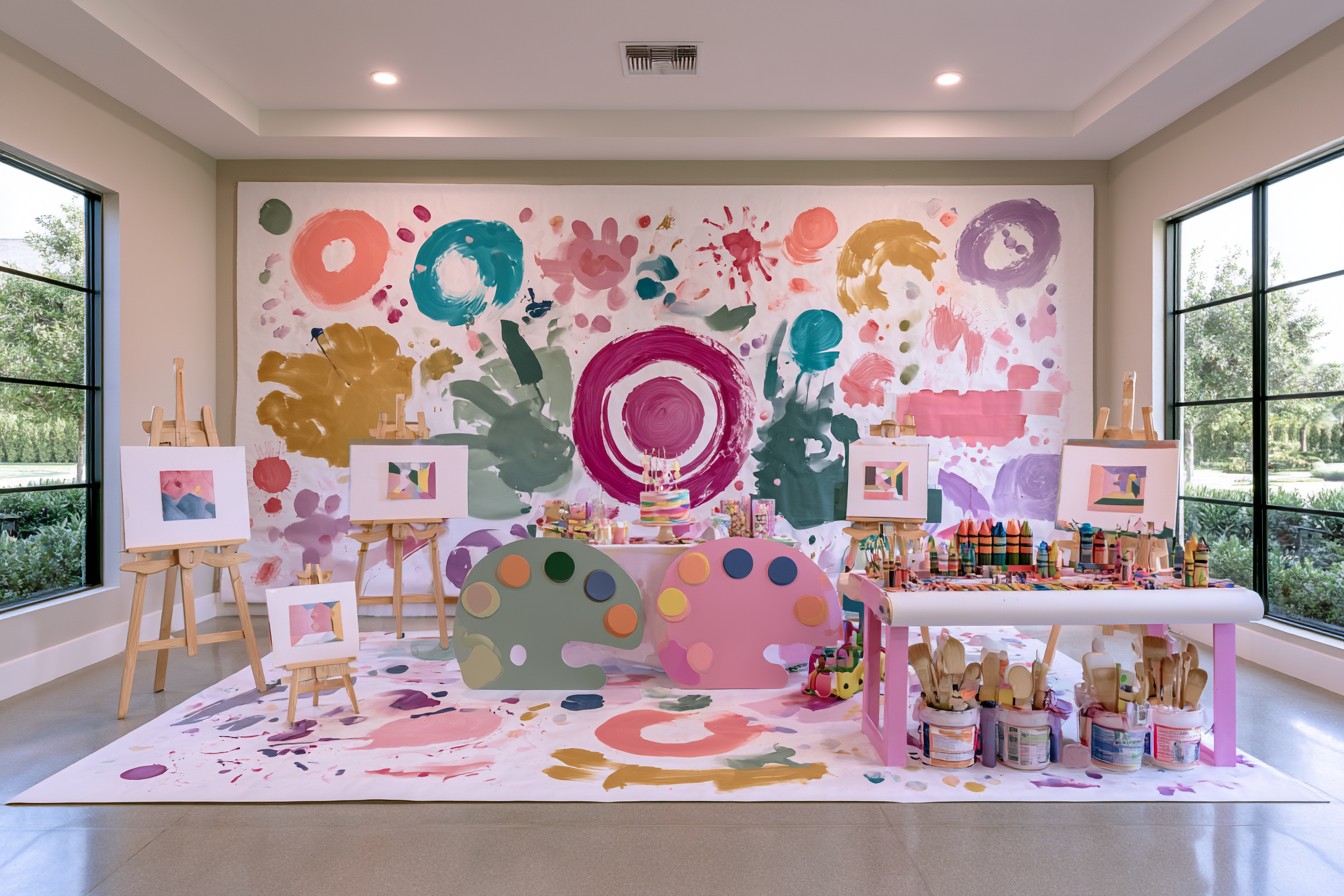6. Little Artist Studio Theme