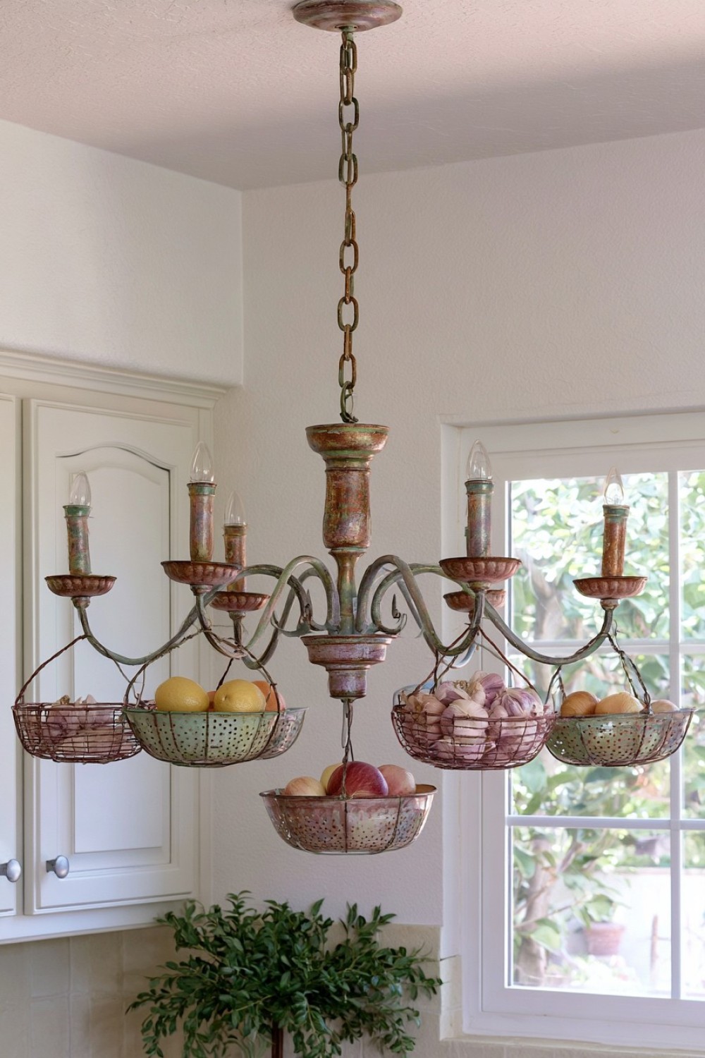 15. Build A Hanging Fruit Or Produce Basket