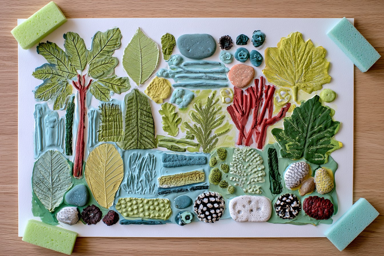 7. Create Nature Texture Prints