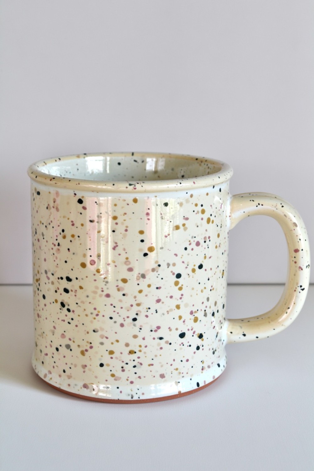 2. Make A Speckled Stoneware Inspired Mug