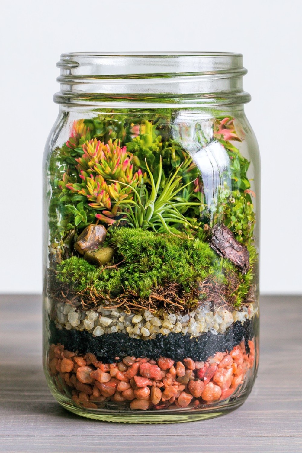 4. Tiny Terrarium Jar Craft
