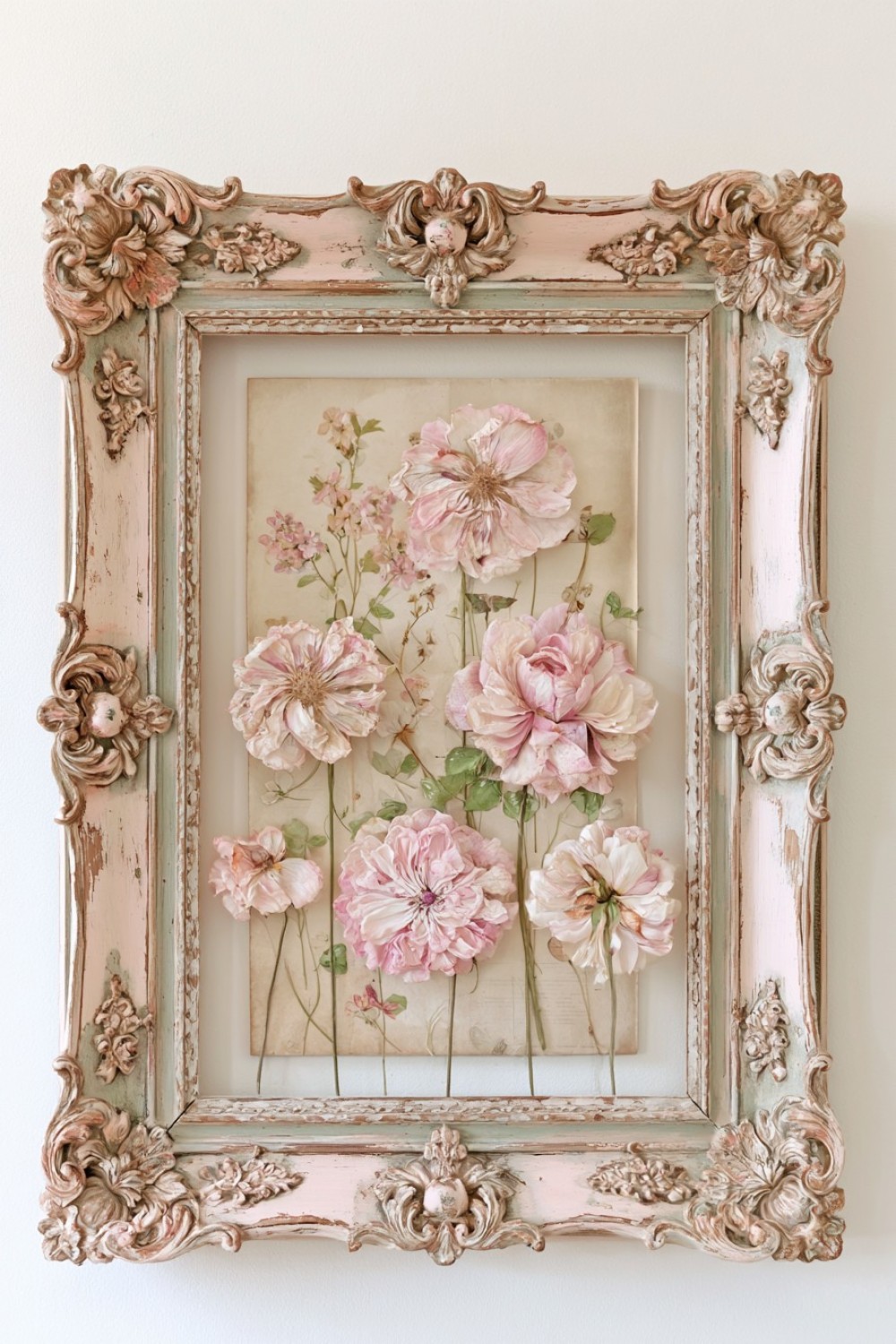 3. Shabby Chic Picture Frame Makeover