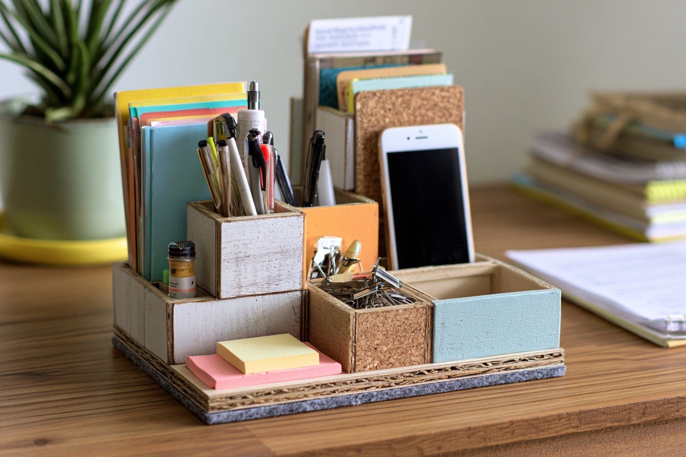 7. Mini Desktop Organizer