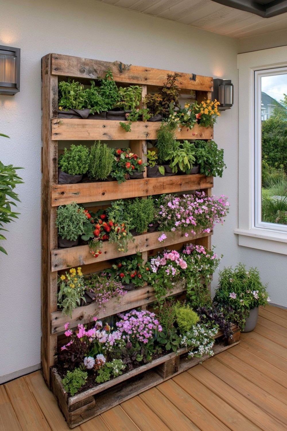 7. Design A Vertical Pallet Planter