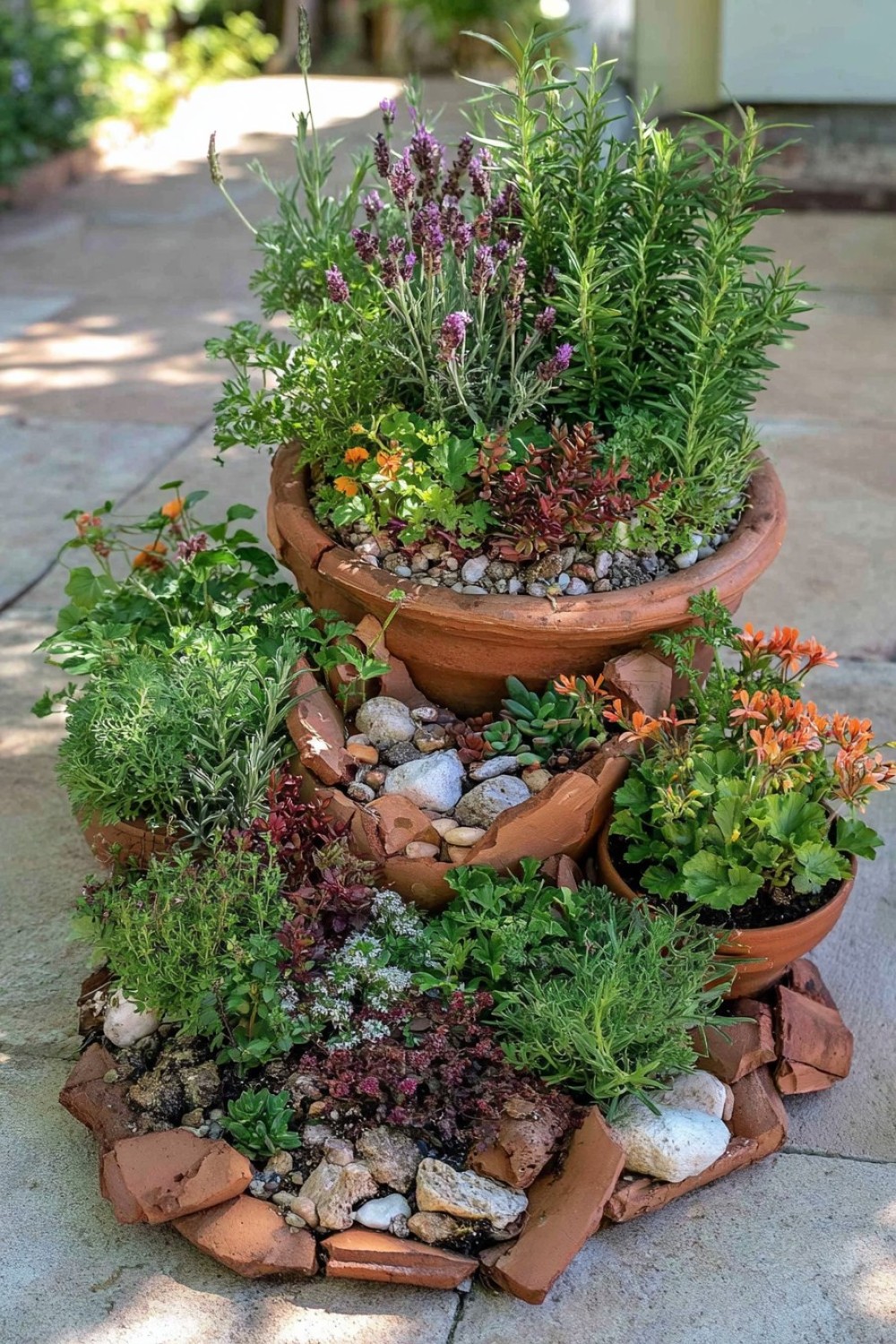15. Create A Mediterranean Style Planter Arrangement