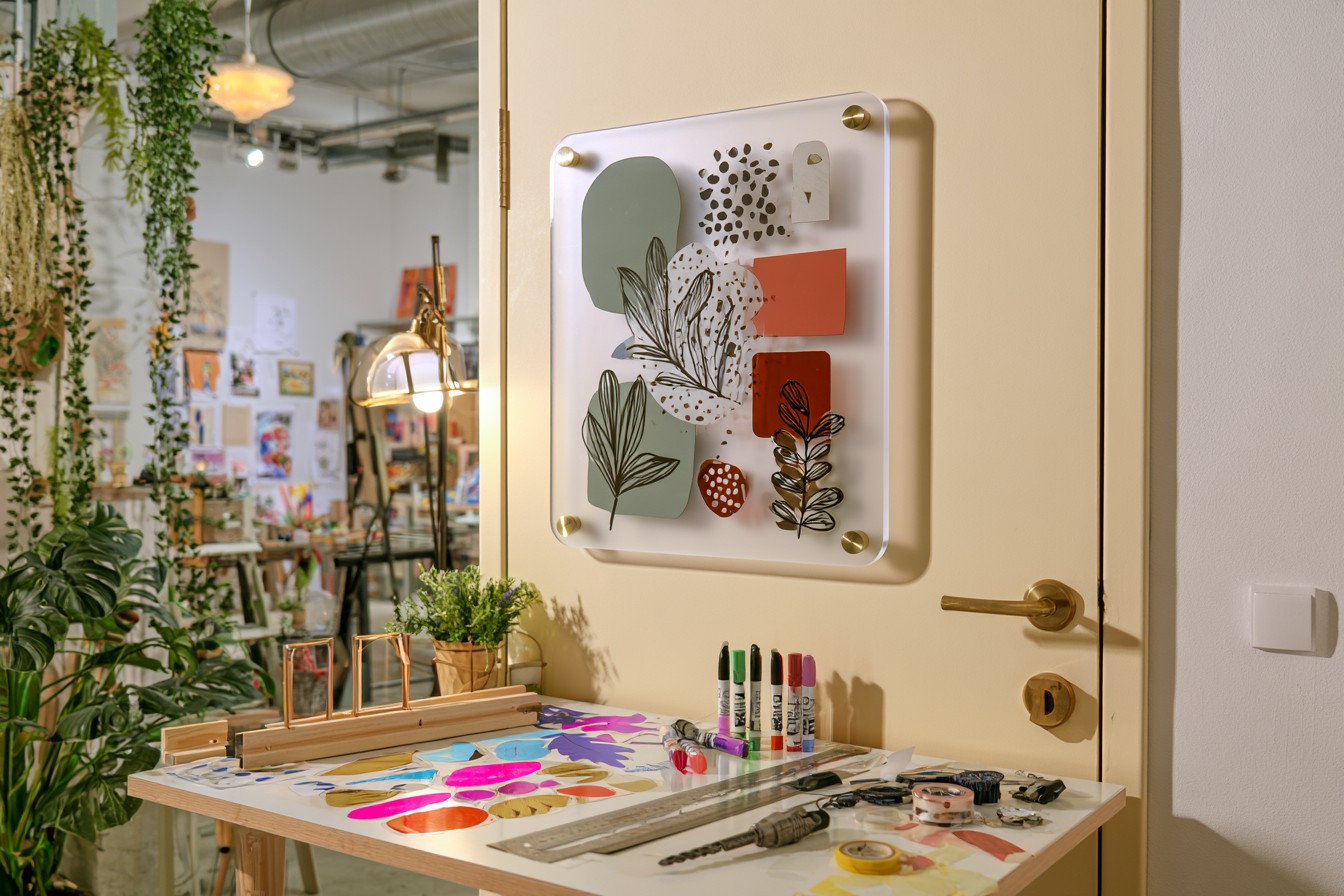 9. Personalized Acrylic Door or Room Sign