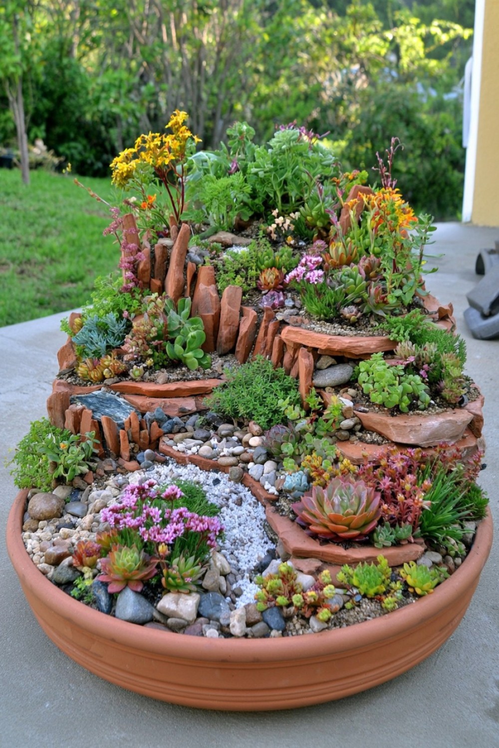 13. Build A Mini Alpine Garden