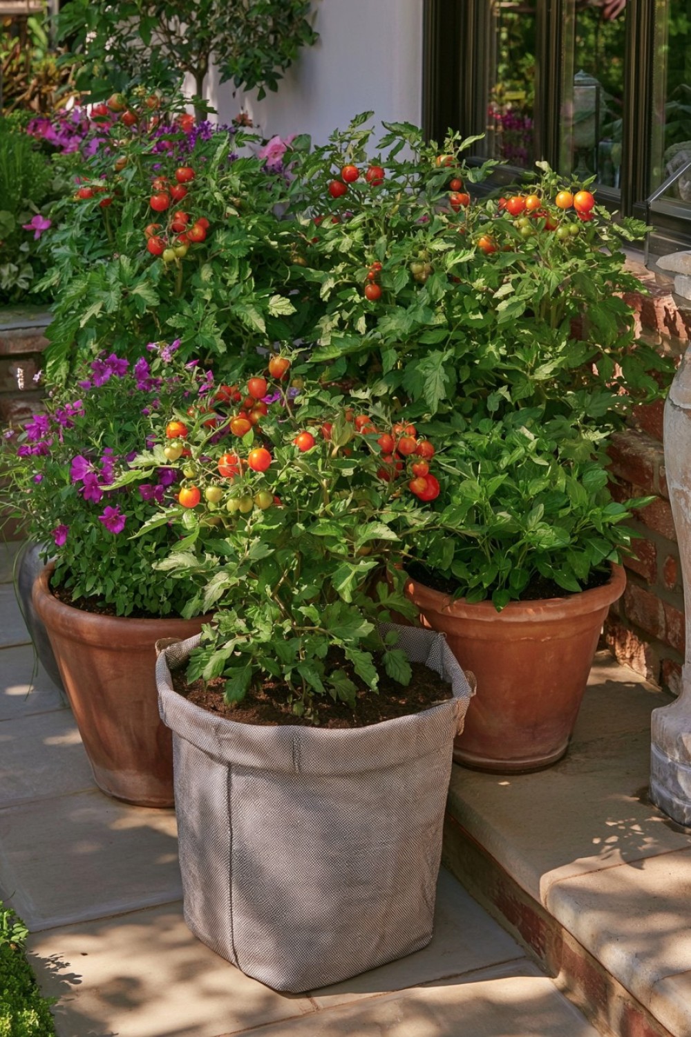 10. Make A Fabric Grow Bag Planter