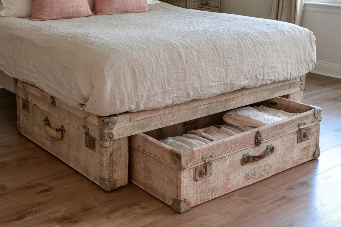 18 Upcycled Storage Ideas for a More Organized Home