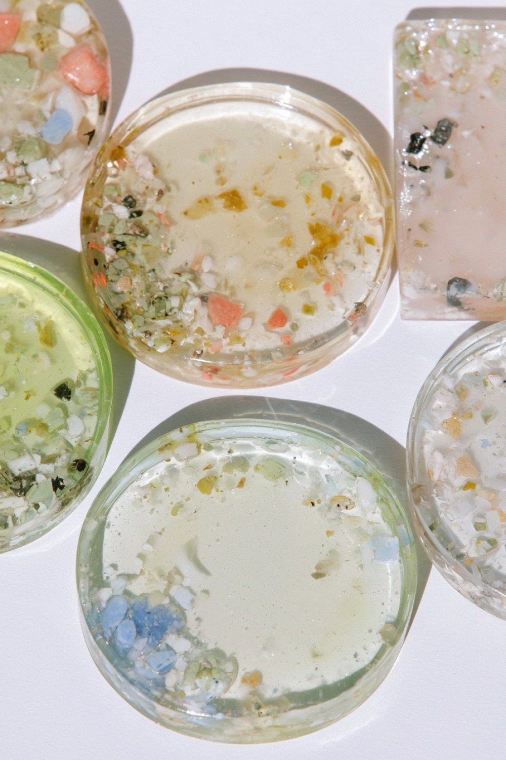 4. Terrazzo Style Resin Coasters