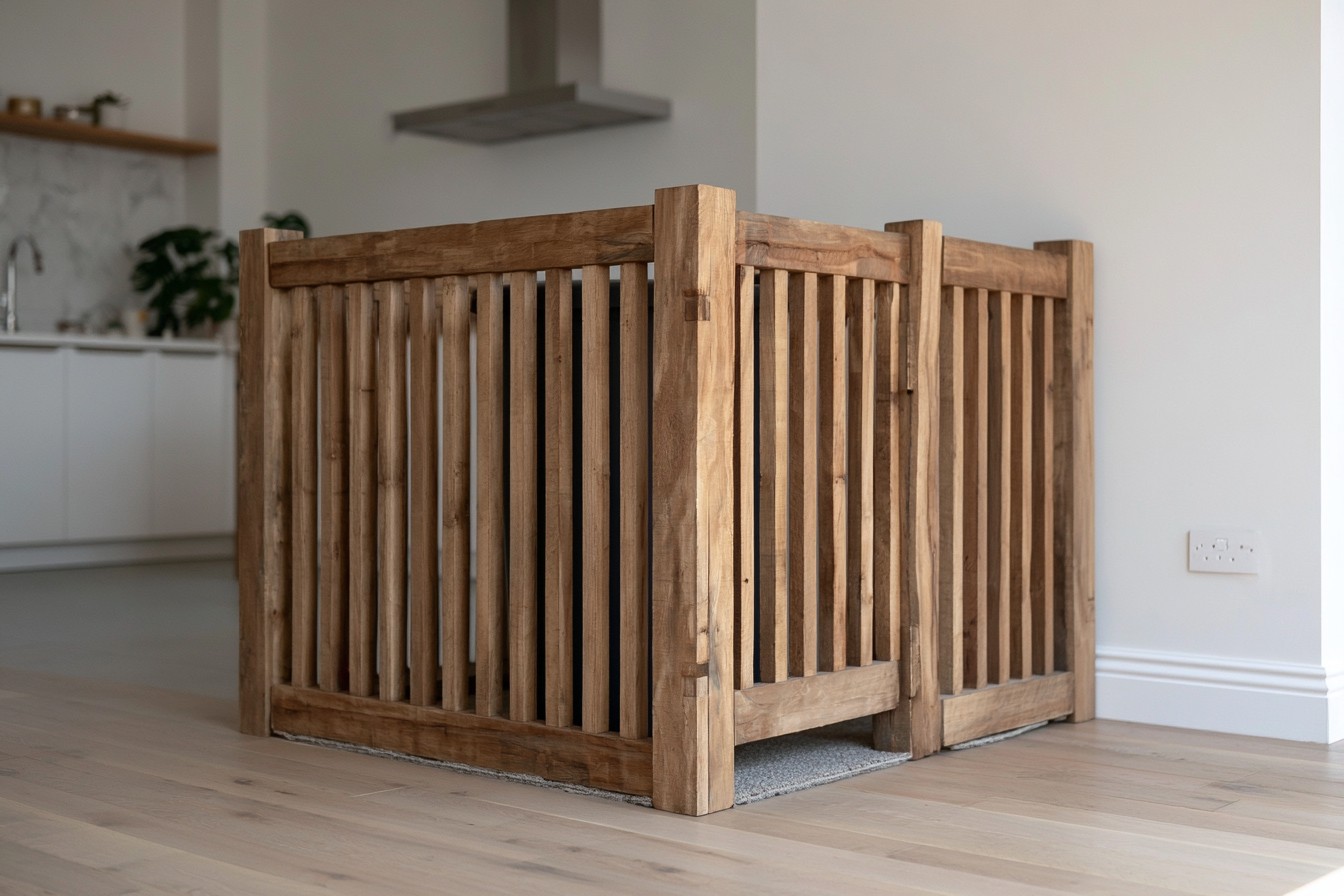14. Assemble A Slatted Indoor Compost Screen
