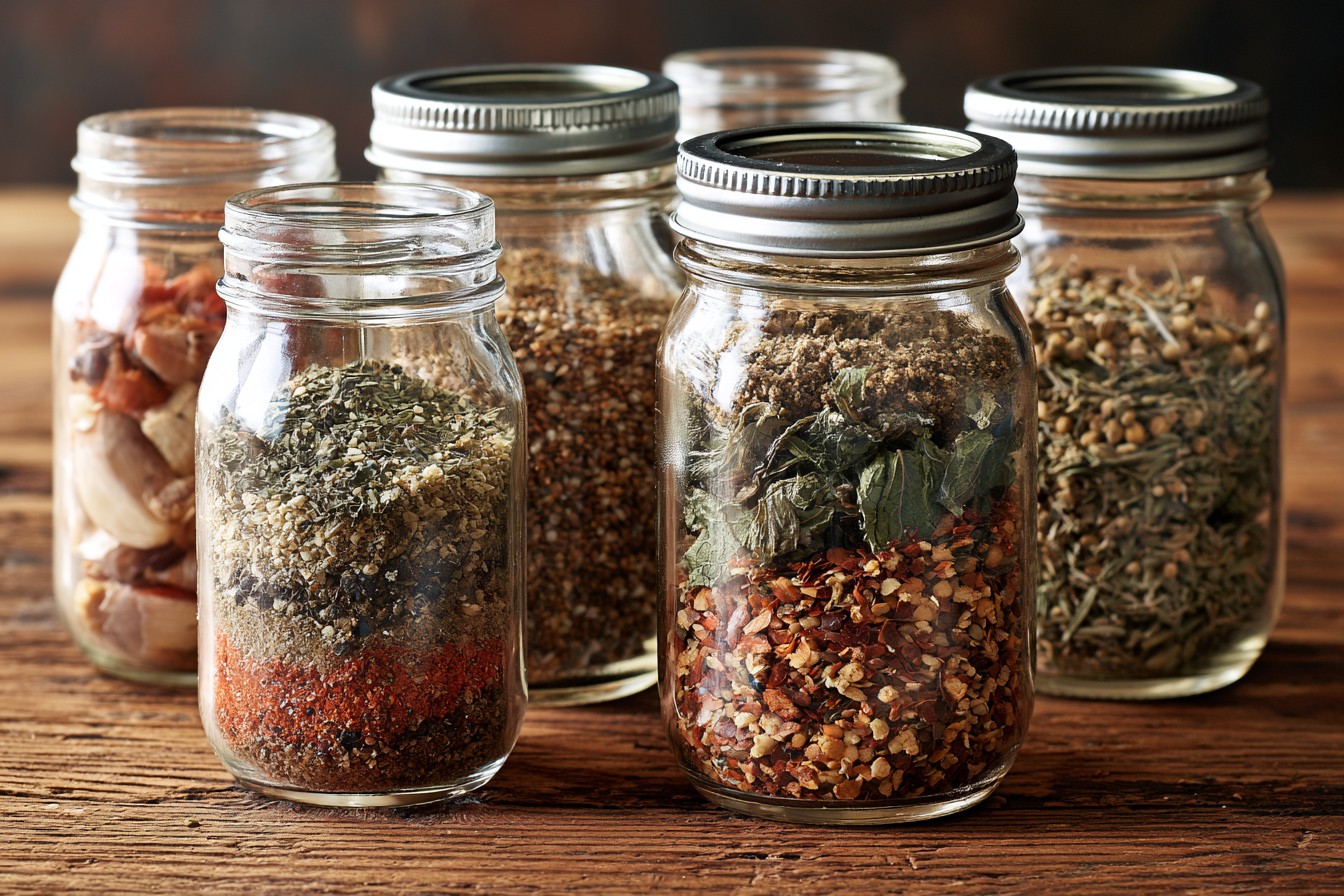 8. Homemade Spice Blend Collection