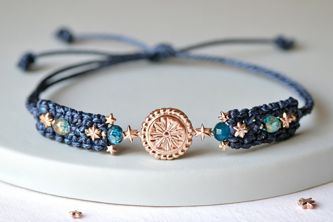 8. Create an Adjustable Zodiac Bracelet