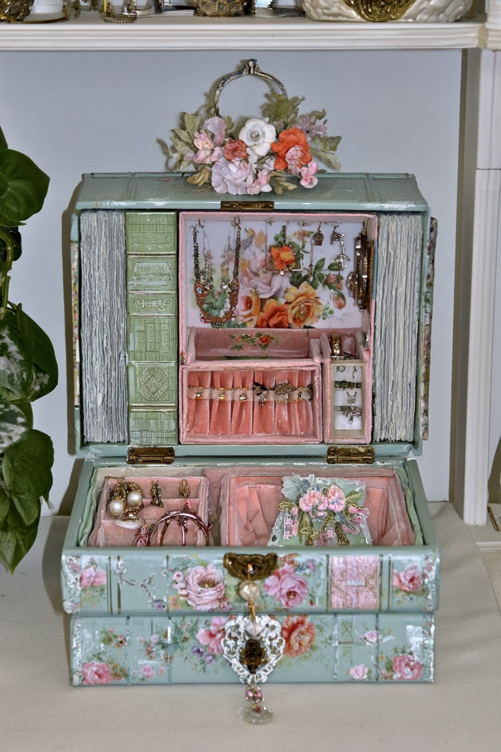 5. Transform A Book Shaped Box Into Hidden