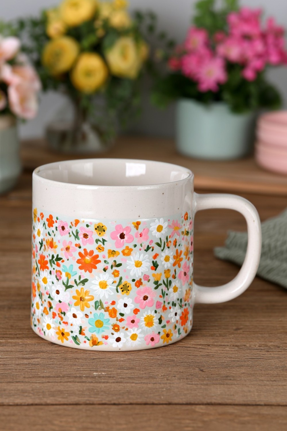 7. Add Tiny Floral Details