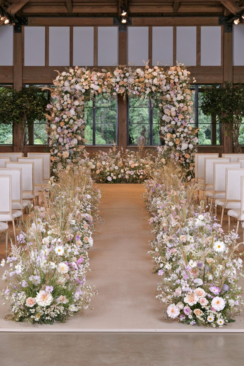9. Meadow Style Aisle Edge