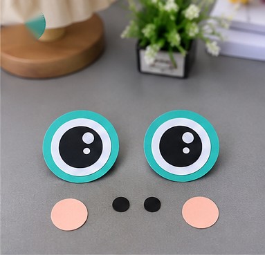 3. Make The Big Layered Eyes