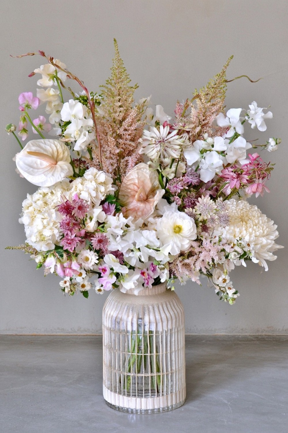 12. Build A Monochrome White Arrangement Using Texture Instead Of Color
