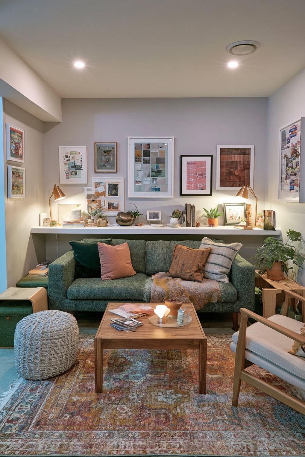 14. Adaptable Teen Basement Hangout