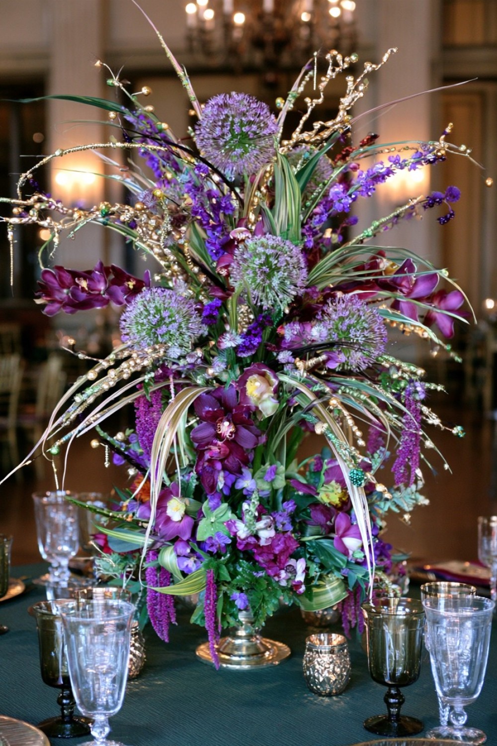 13. Create A Floral “Firework” Arrangement