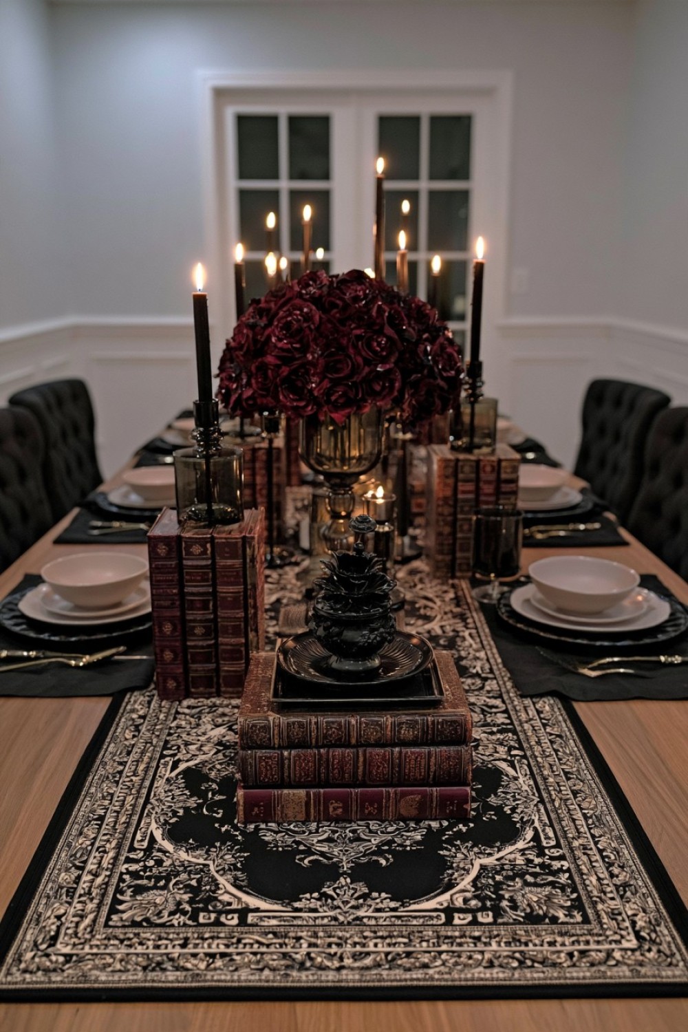 10. Antique Books As Low Table Platforms