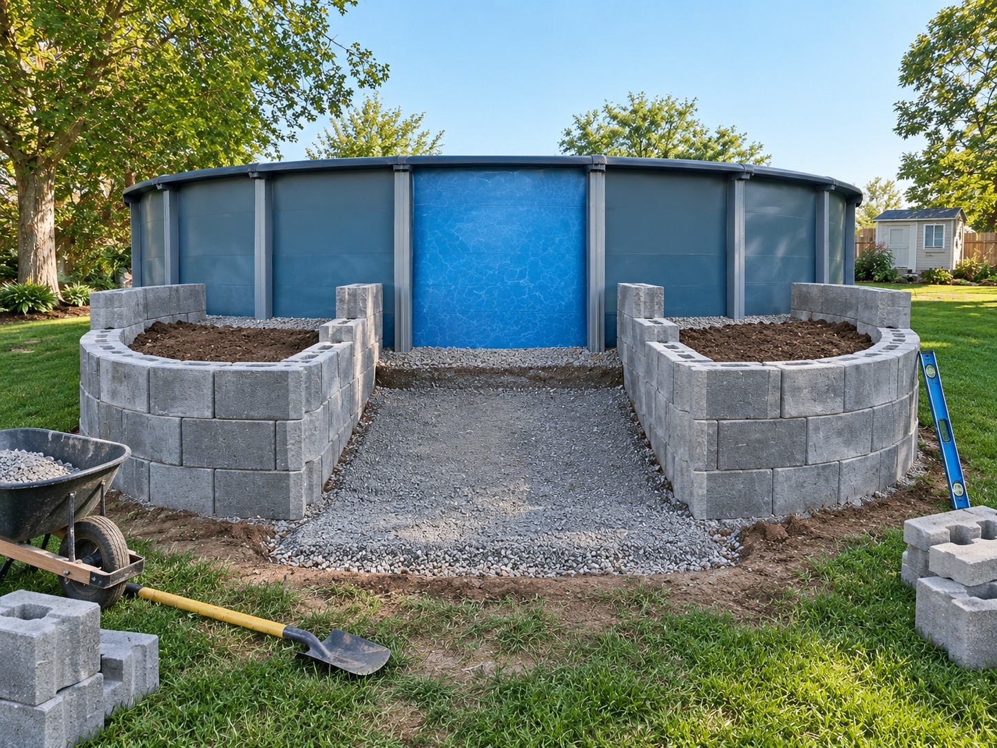 Build The Planter Foundations
