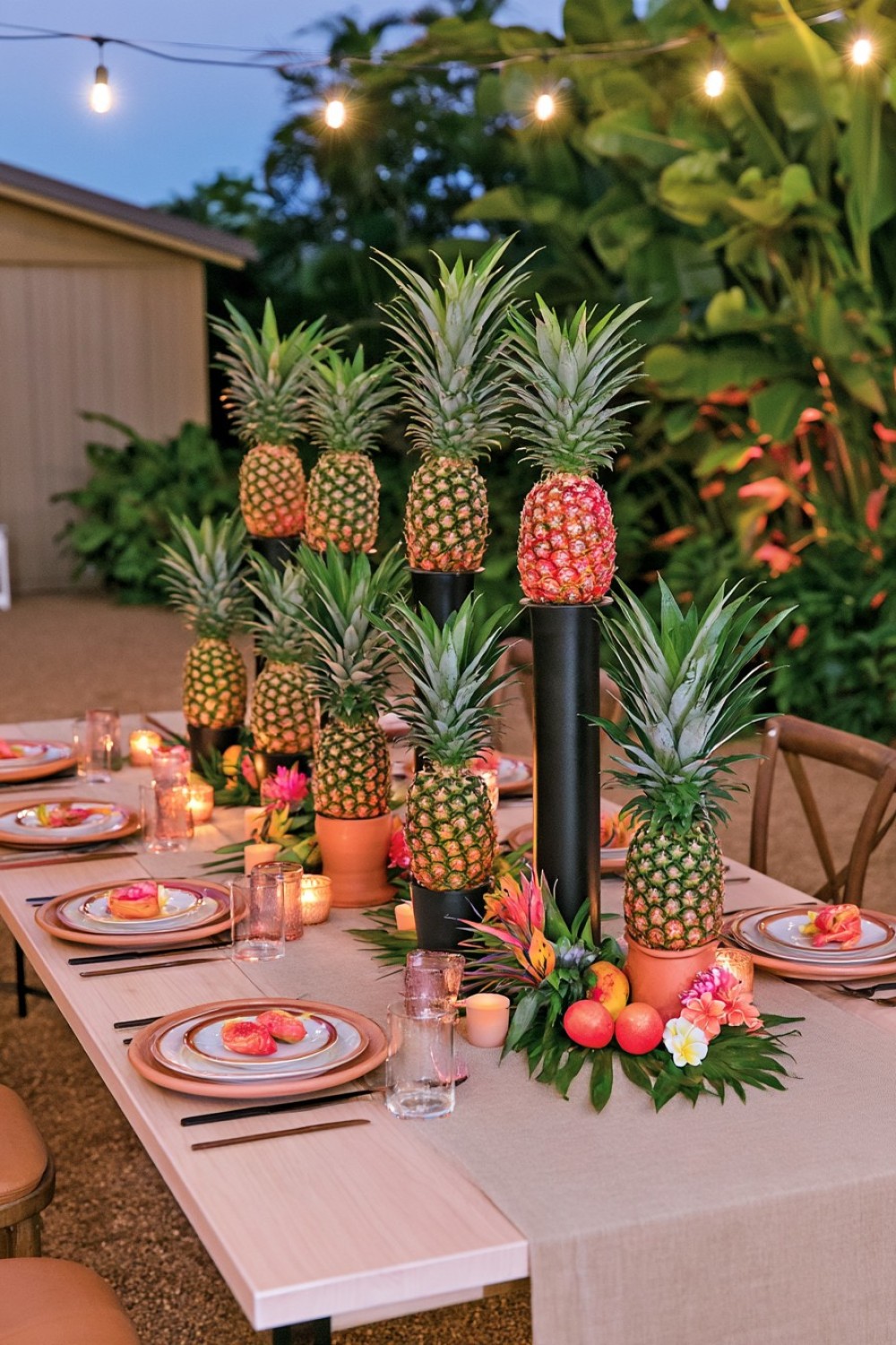 3. Pineapple Crown Sculpture