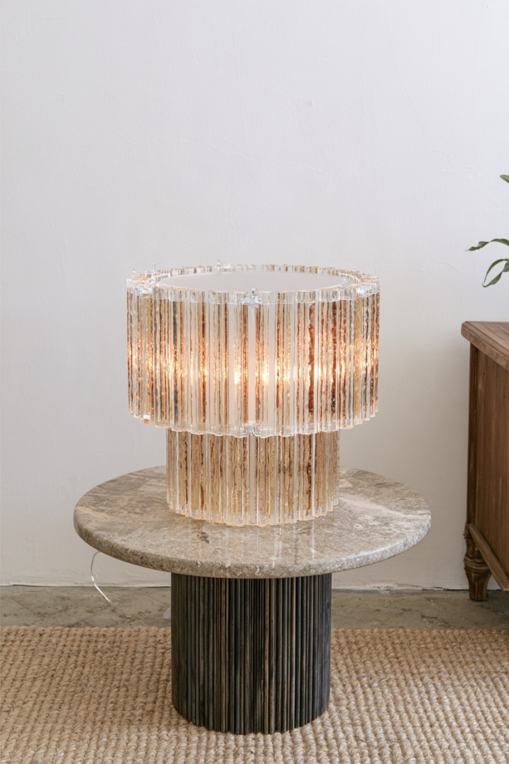 4. Fluted Acrylic Architectural Cylinder