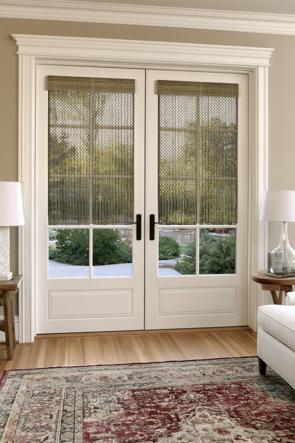 12. Perforated Wood Privacy Insert