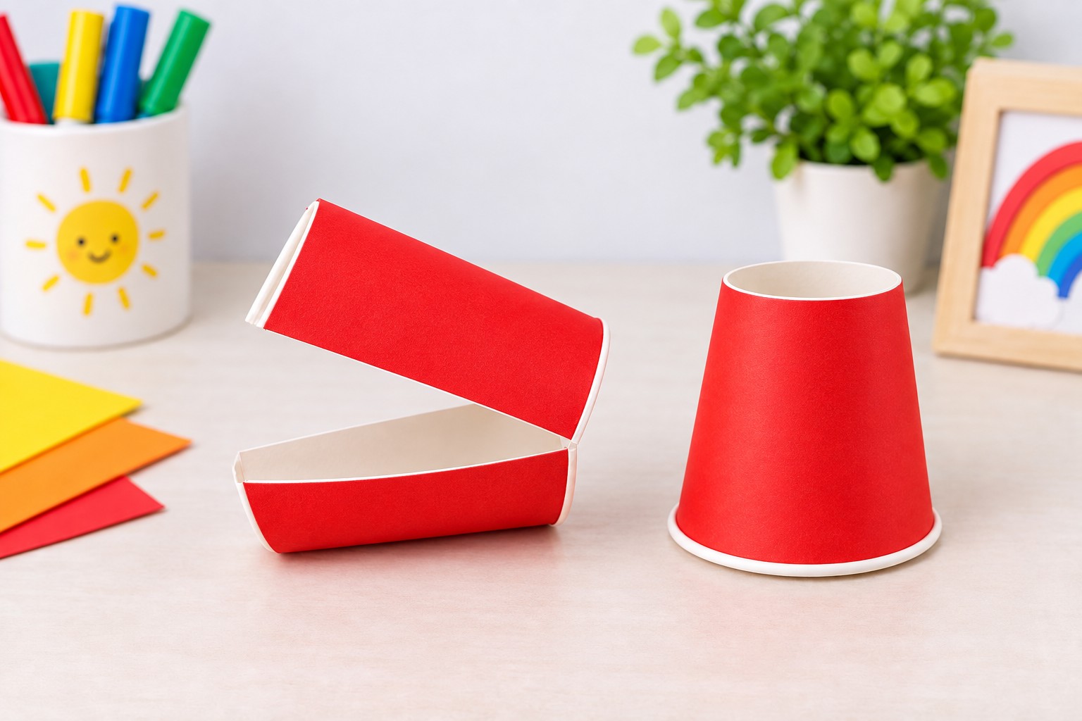 2. Split The Cup Into Two Jaws