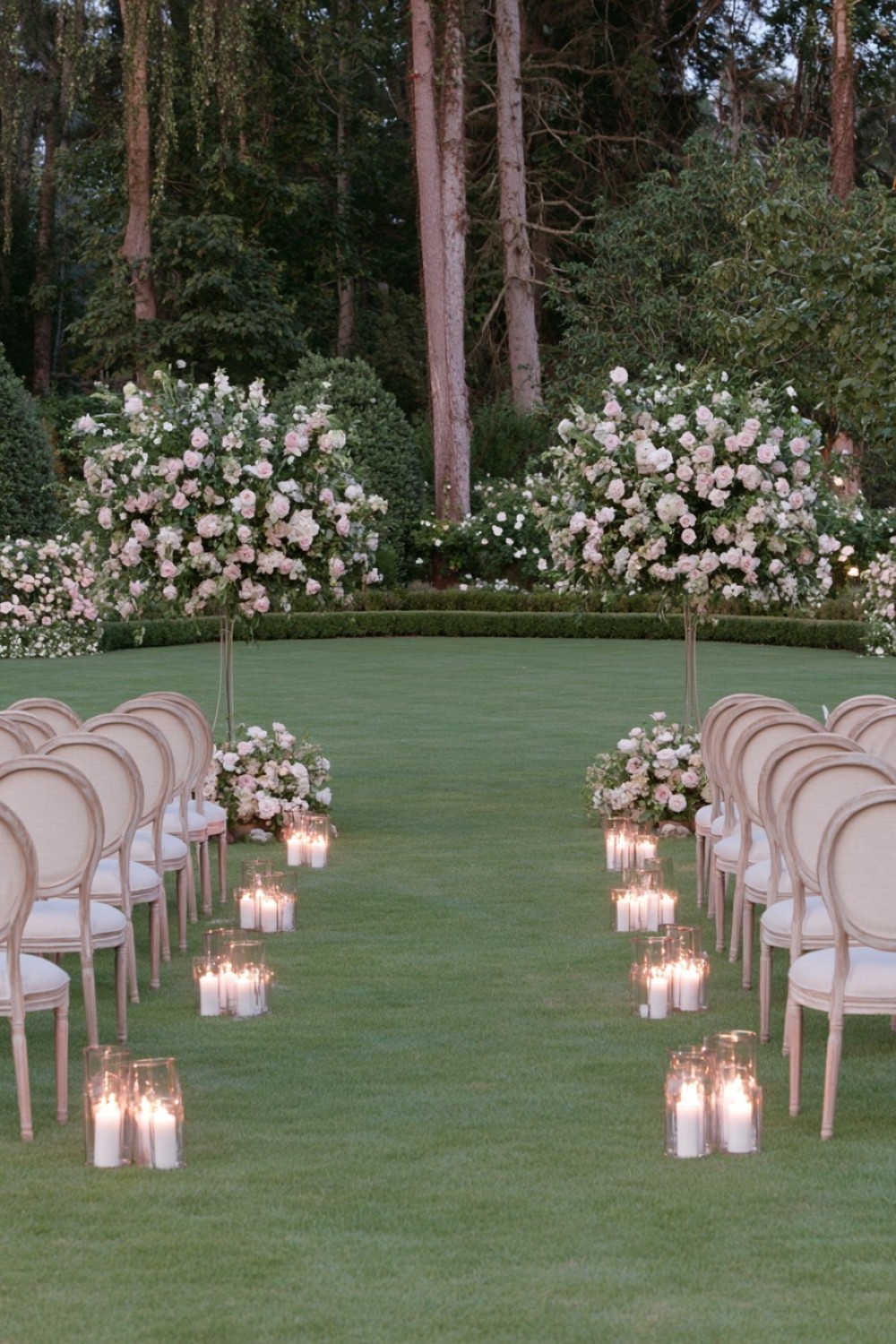 11. Soft Pools Of Light For An Evening Aisle