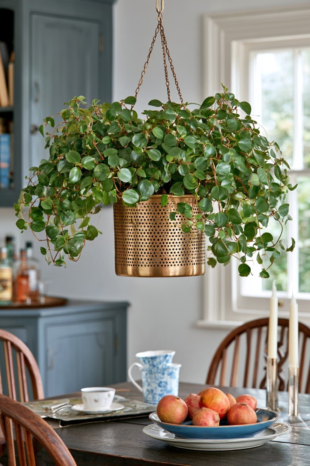 9. Perforated Brass Cylinder Basket
